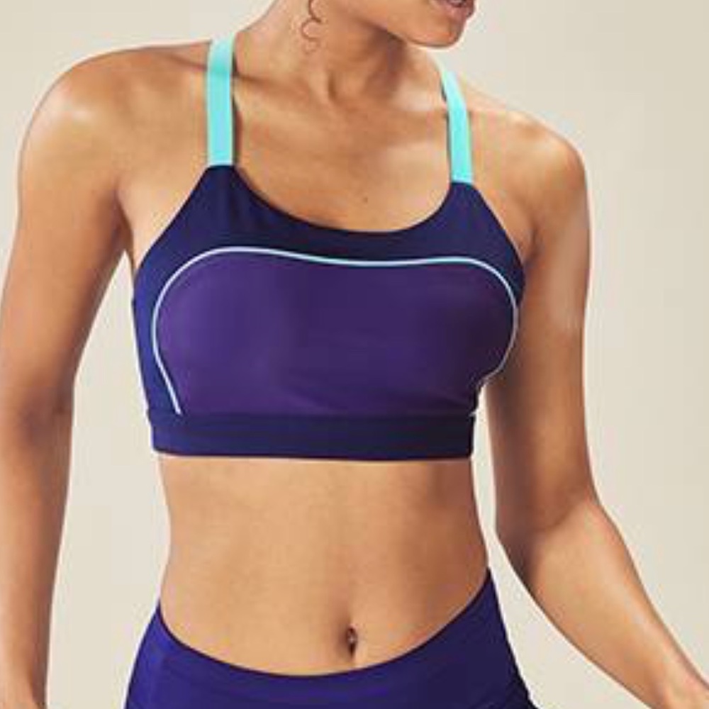 Fabletics Adele High Support Shine Sports Bra